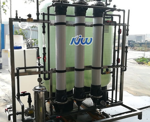 Équipement industriel de filtration sur membrane de tonne de l'ultra-filtration 30/jour
