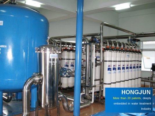 Système pur de filtre d'équipement de purification de traitement de l'eau d'ultra-filtration de membrane d'uF