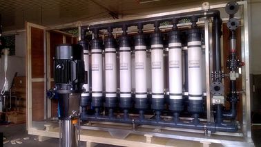 Système de traitement de l'eau de filtre d'acier inoxydable ultra pour les eaux souterraines de dessous