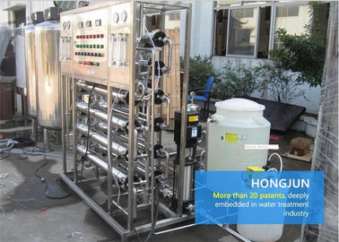 Systèmes de traitement des eaux résiduaires industriels de RO, machine d'épurateur de l'eau pour des buts commerciaux