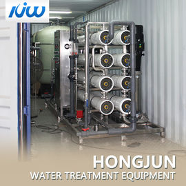 Usine de dessalement containerisée d'eau de mer de plante aquatique mobile portative d'EDI