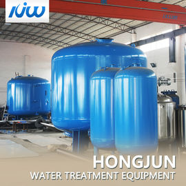 Capacité du traitement de l'eau de filtres de multimédia d'acier inoxydable 250L-10000L garantie de 1 an