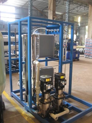Système désionisé de purification d'eau d'acier inoxydable pour le produit chimique Ultrapure de l'eau librement