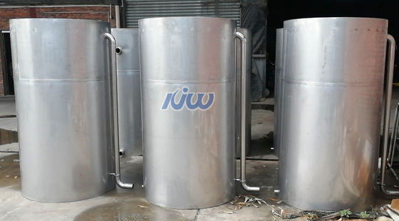 réservoir de traitement de l'eau de l'acier inoxydable 304 316 avec des dessins