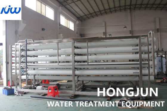 Équipement de purification d'eau d'osmose d'inversion de contrôle de PLC 80T/H