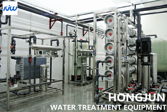 Équipement d'osmose d'inversion de dessalement d'eau de la mer 9T/H dans l'usine de glace