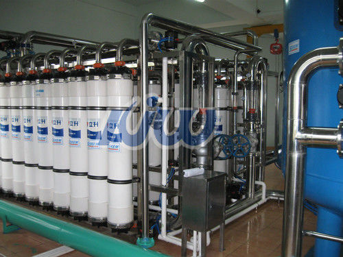 machine de l'eau minérale d'équipement de traitement de l'eau de l'ultra-filtration 3kw