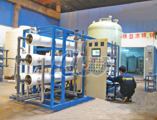 Contrôle automatique d'inversion d'osmose d'eau d'équipement à deux étages industriel de purification