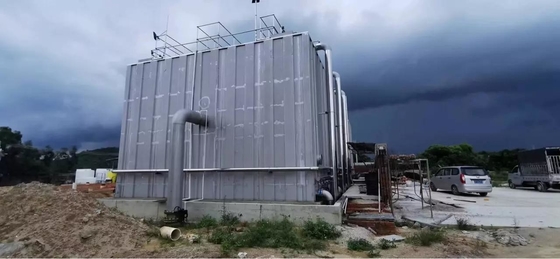 Système intégré de purification de l'eau pour l'approvisionnement en eau rurale avec pompe CNP/Grundfos
