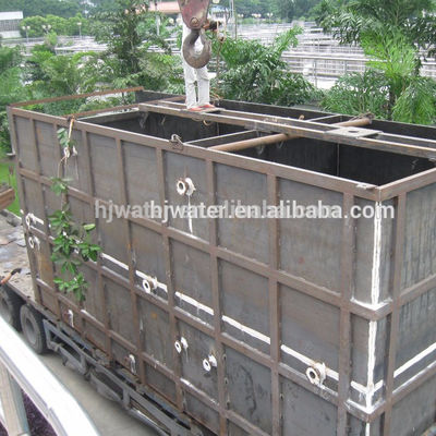 HJW15120768 pompe à eaux usées de sous-sol de commande semi-automatique système de recyclage de traitement de l'eau grise de blanchisserie à Guangzhou Foshan