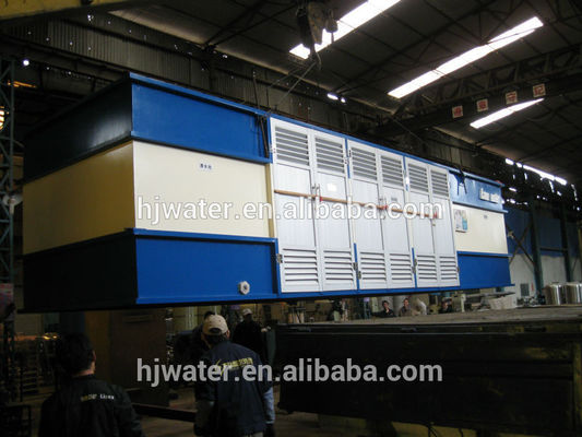 HJW15120768 pompe à eaux usées de sous-sol de commande semi-automatique système de recyclage de traitement de l'eau grise de blanchisserie à Guangzhou Foshan