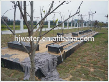 HJW151201281 10T par jour équipement de purification des eaux usées à membrane enterrée intégrée
