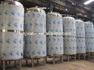 Réservoir d'eau sanitaire en acier inoxydable / réservoir de stockage / réservoir cylindrique