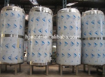 Réservoir d'eau sanitaire en acier inoxydable / réservoir de stockage / réservoir cylindrique