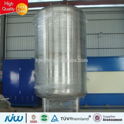 Réservoir d'eau de 10000 litres Réservoir de filtre à eau en acier inoxydable