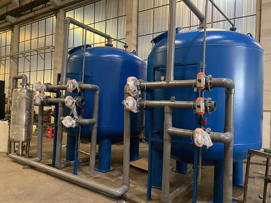 Accessoires pour le traitement de l' eau au sable de quartz, 0,05 MPa - 0,07 MPA Pressure Filtre en acier inoxydable